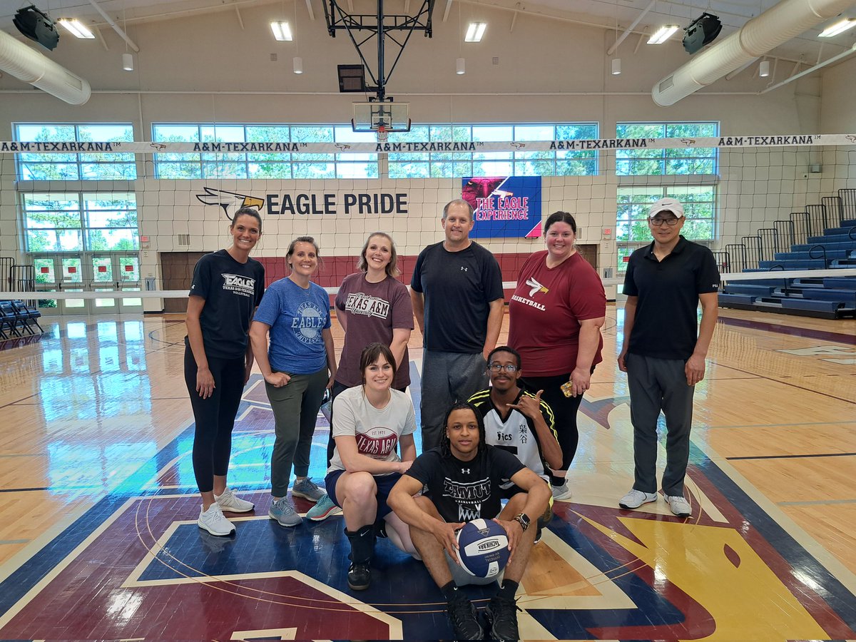 The first ever Faculty/Staff vs Students game event is finished!

The Faculty/Staff prevail in the 3rd set! After dropping the first set, they came back with a barrage of spikes and tenacious defense

25-16 Red Hot
25-20 Prime Time 
25-23 Prime Time