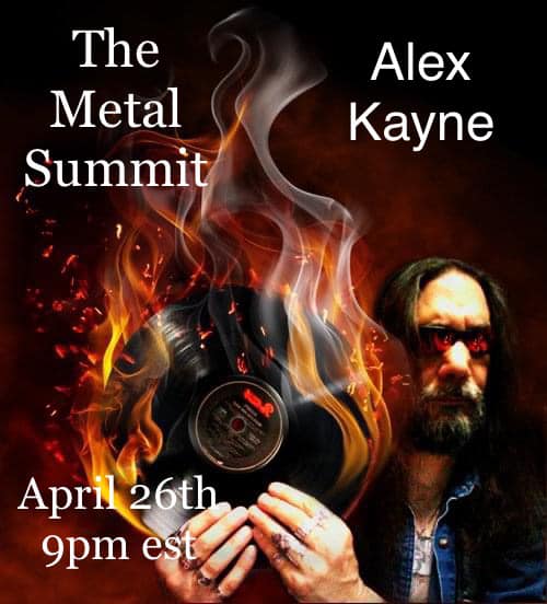 RealAngelAlamo's tweet photo. Guest Announcement!!! The Metal Summit would like to welcome and express our excitement to have legendary metal
@DJAlexKayne
as our guest this Wednesday night. LIVE on the TMS Facebook and YouTube pages at 9pm est. #alexkayne #djalexkayne #theslaughterhouse #tms #themetalsummit https://t.co/773CaMVm0I