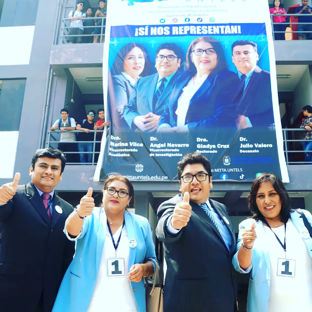 MittaUntels's tweet photo. Hoy escuchamos a los candidatos y el equipo de MITTA una vez más se consolida en el compromiso contigo, con la educación, la implementación, la transformación de nuestra universidad ya es un hecho. Este 27 de abril, ¡TODOS SOMOS UNO CON EL NÚMERO UNO! ¡UN EQUIPO INTEGRADO! https://t.co/Ji6hWC4FRz
