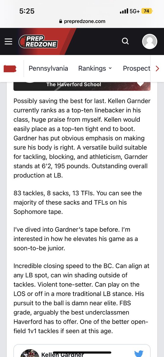 Kellen Gardner tweet media