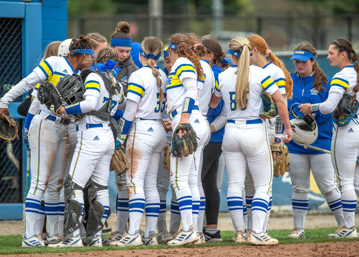 🥎 <a href="/Delaware_SB/">Delaware Softball</a> is in the CAA Softball Tournament for the third straight season. The Blue Hens clinch a berth to the #CAAChamps