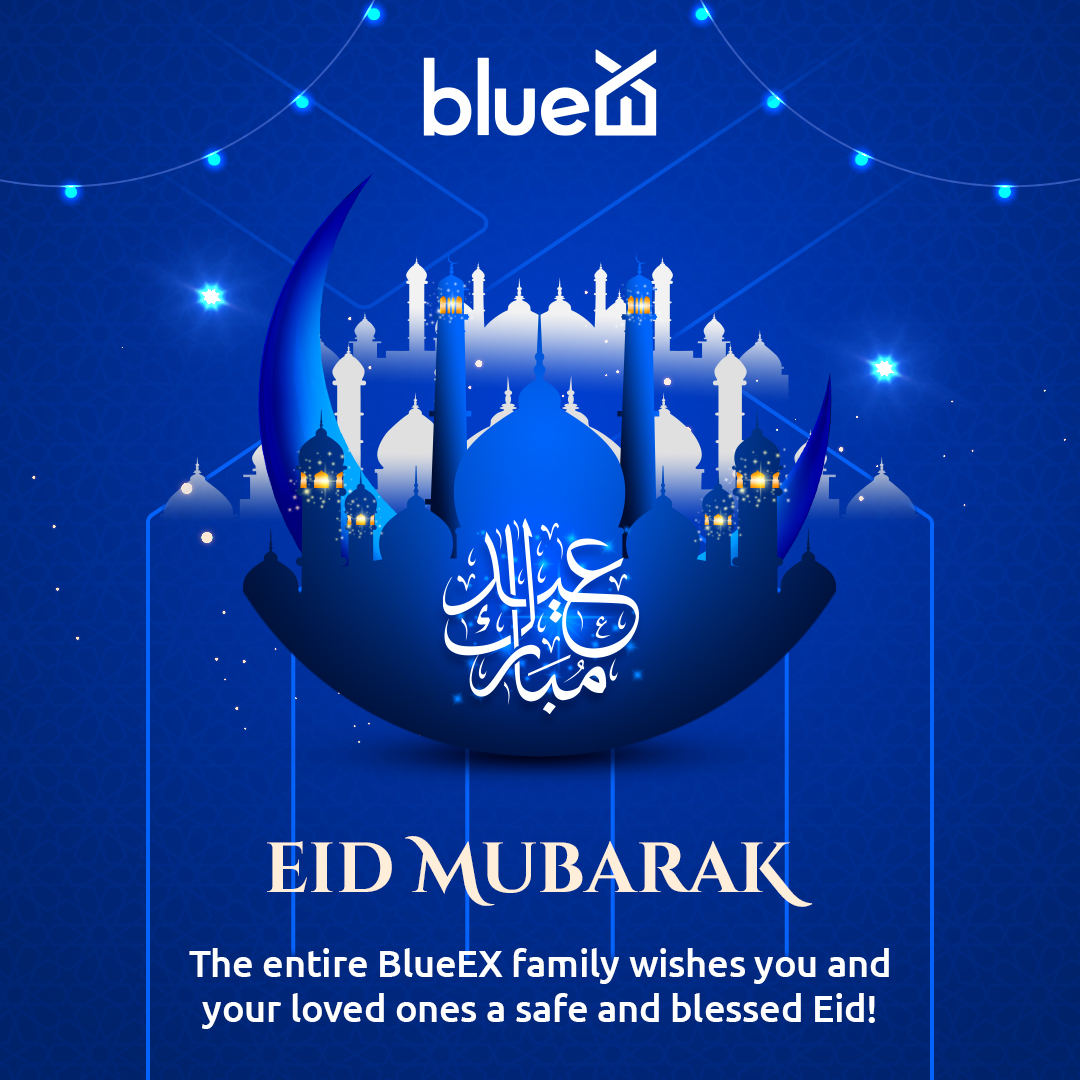 BlueEXofficial's tweet photo. The entire BlueEx family wishes you and your loved ones a safe and blessed Eid ul Fitr. Let us celebrate this special day with gratitude and compassion towards one another.
#EidMubarak #Eid2023 #BlueEx #shipwithus #Logistics #Courier #Deliveryservice #Ecommerce https://t.co/ClnBQRl4hI