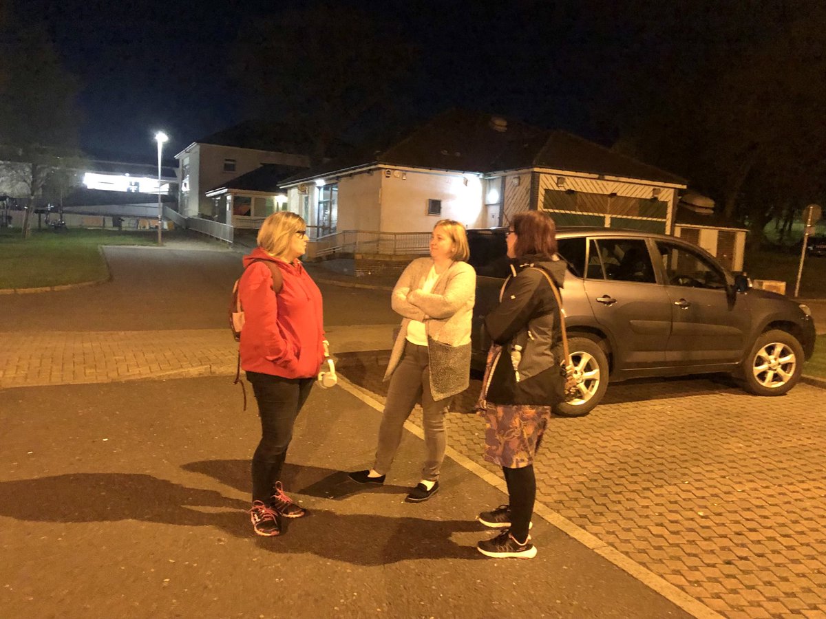 And when I left <a href="/DrumforkN/">Drumfork Nursery & Forest School</a> tonight? Folks were still standing in the parking lot, chatting &amp; plotting. What a compliment. 😀 What a community you are, Helensburgh of <a href="/argyllandbute/">Argyll and Bute Council</a> .