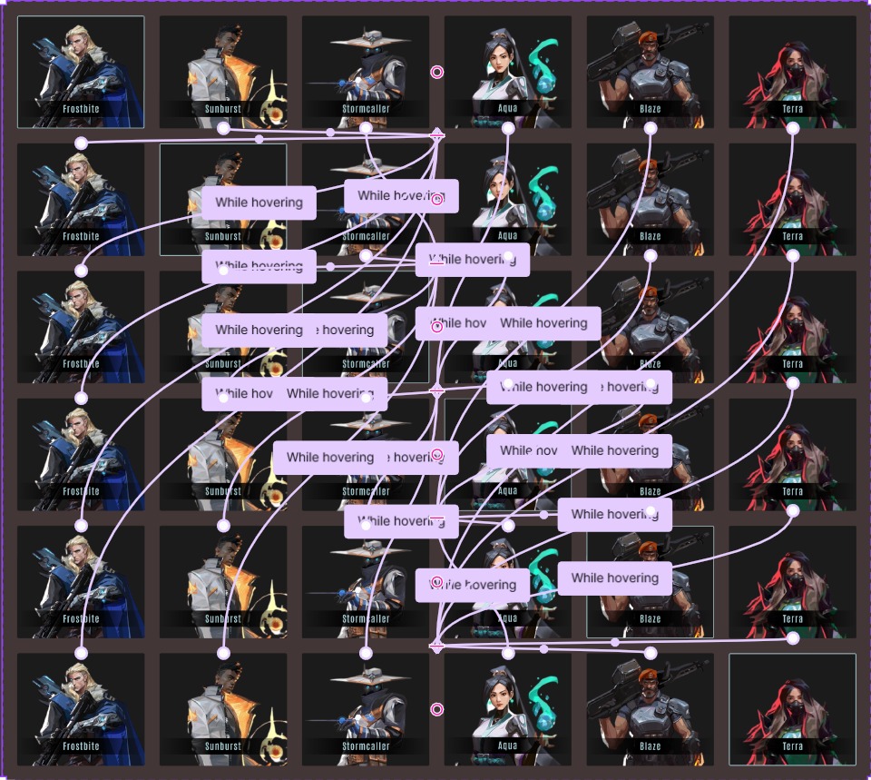 busayodele's tweet photo. Select a character.
โจ#gamesuiux #uiuxdesign #uidesign #uiuxdesigners #gamesdesigner #gamesui #gamesux #uxprototype https://t.co/9Z78gqVNJF