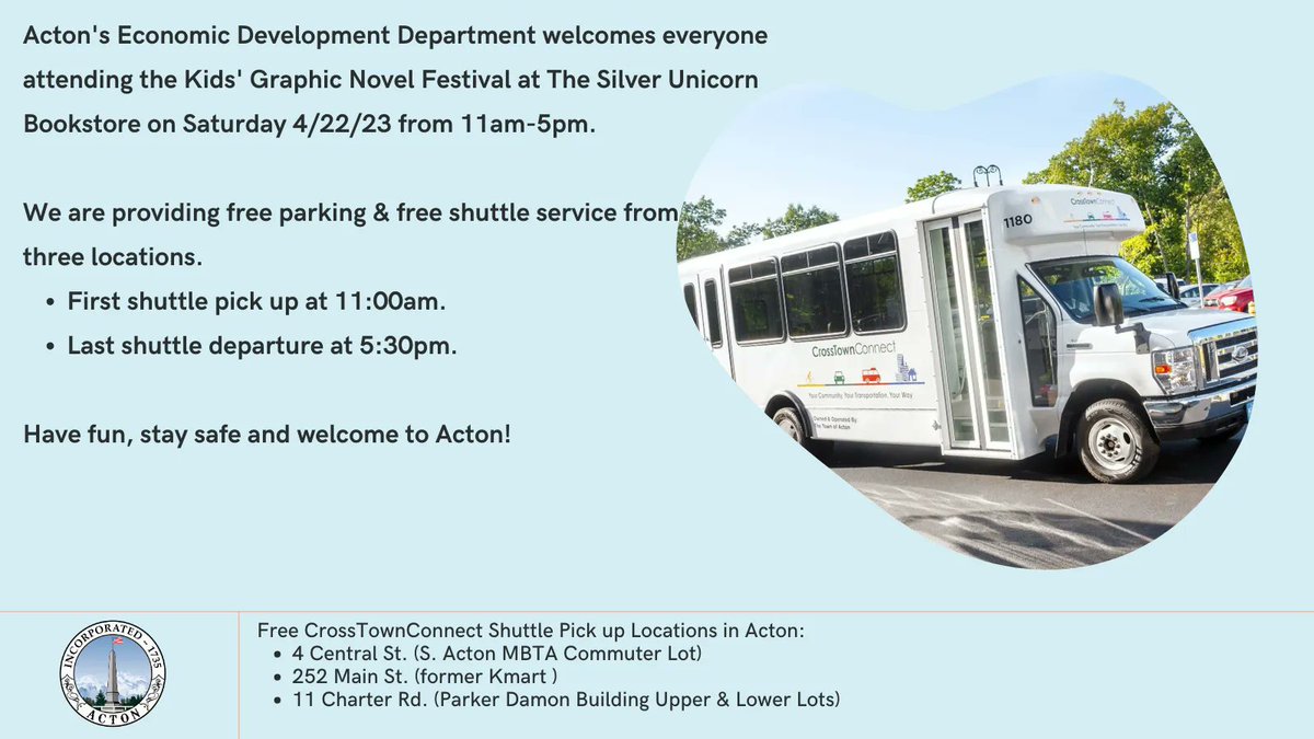 Town of Acton, MA on Twitter "ActonMA VisitActonMA"