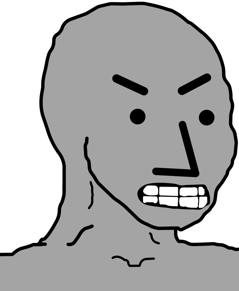 Just be yourself !
#soon #NPC  #Wojak