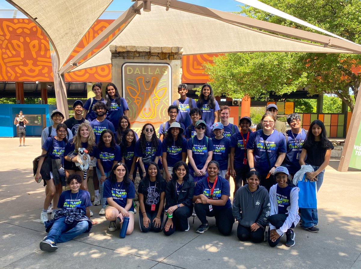 Sarah Grover (@msgrovertweets) on Twitter photo It was a beautiful day at the <a href="/DallasZoo/">Dallas Zoo</a> celebrating #EarthDay and the <a href="/EcoClubCoppell/">CHS Eco Club</a> raising money for conservation!! The way these kids love our planet always impresses me. Shoutout to <a href="/jdeinhammer/">Jodie Deinhammer</a> for being a great sponsor and friend!! It was a beautiful day at the <a href="/DallasZoo/">Dallas Zoo</a> celebrating #EarthDay and the <a href="/EcoClubCoppell/">CHS Eco Club</a> raising money for conservation!! The way these kids love our planet always impresses me. Shoutout to <a href="/jdeinhammer/">Jodie Deinhammer</a> for being a great sponsor and friend!!
