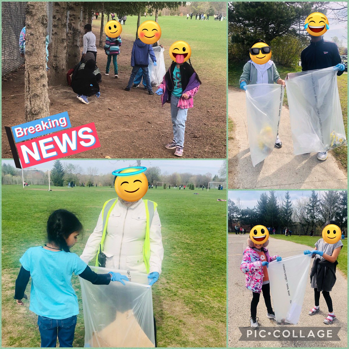m_s_lawrence7's tweet photo. Thank you staff and students @SchoolFleming for Earth Day clean up - #cleanTO together. The weather was perfect, students were excited and did an amazing job! #EarthDay #EarthDay2023 @tdsb @LC3_TDSB @MrJ_TDSB https://t.co/JQWma4egaO