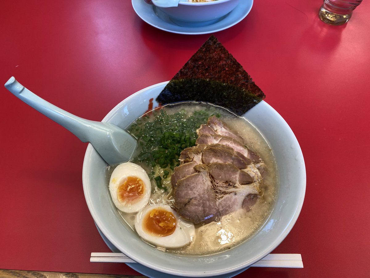 mineriknm's tweet image. 朝から山岡家🍜
