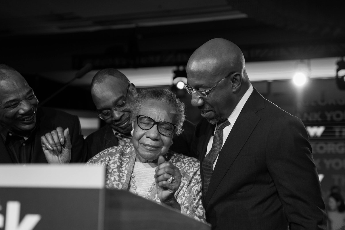 ReverendWarnock's tweet photo. Please join me in saying happy 85th birthday to one who has given me so much.

Love you mom! Happy Birthday! https://t.co/afq98b2bFD