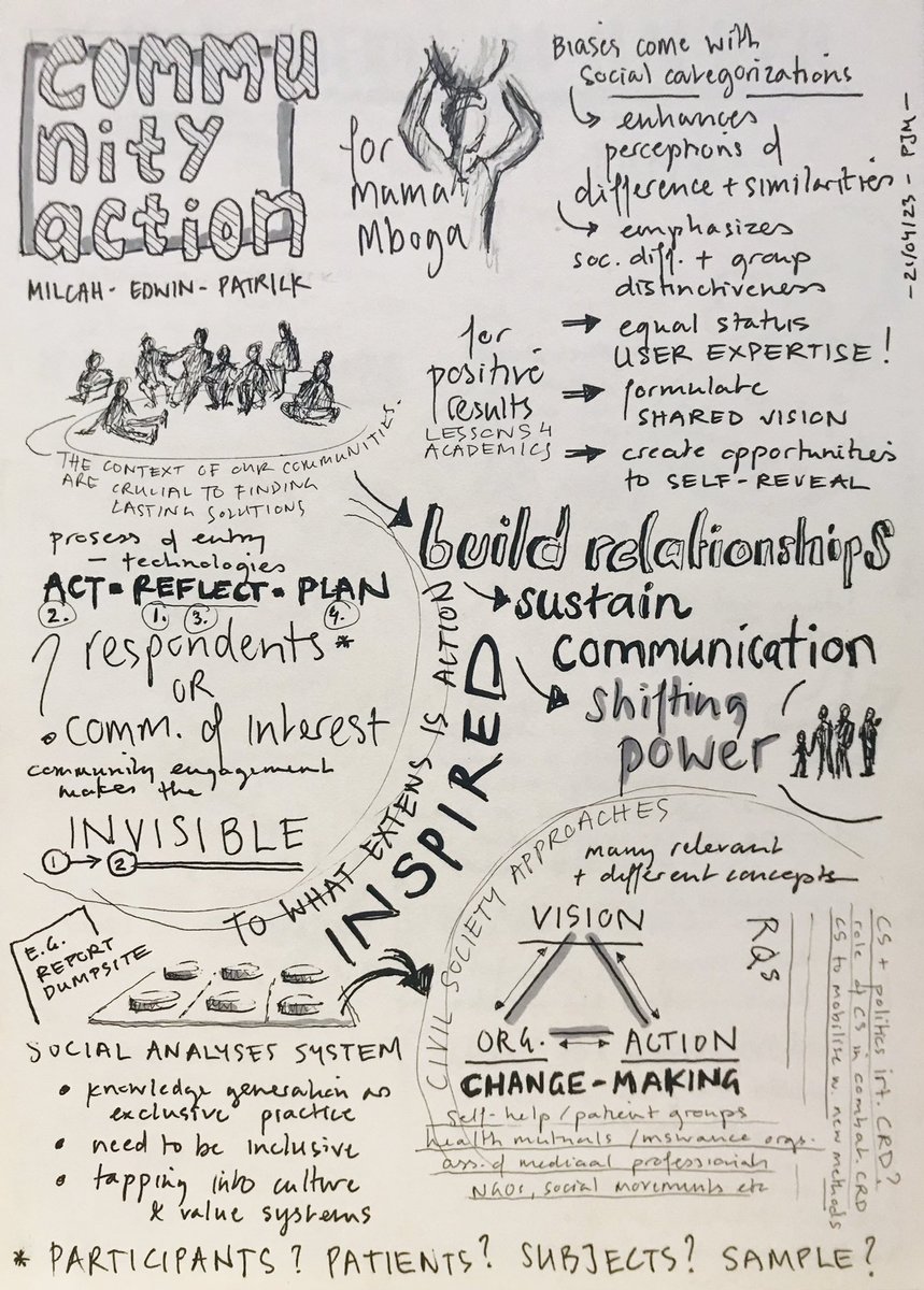 PleuntjeJellema's tweet photo. 'What happens when we sit in circles?' (HT Peter Block's book Community: the structure of belonging). Contributions in this session from Dr Milcah Mutuku, prof Patrick Develtere and Edwin Ondiege Otieno. Another day at #RespiraOpenFacultyConference https://t.co/LuMBxXSTrg