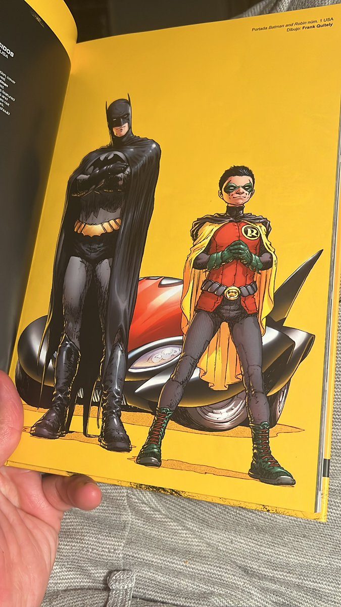 deozaeta8's tweet photo. 🦇El “Jefe” @JamesGunn nos puso deberes 📚 y comienzo hoy con ellos… #Batman y #Robin: #Renacidos de Grant Morrison 👏🏻🦇 https://t.co/bYnGOdT8Cv