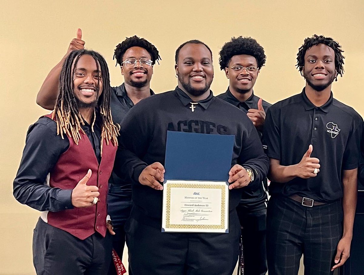 Aggie Black Male Connection tweet media