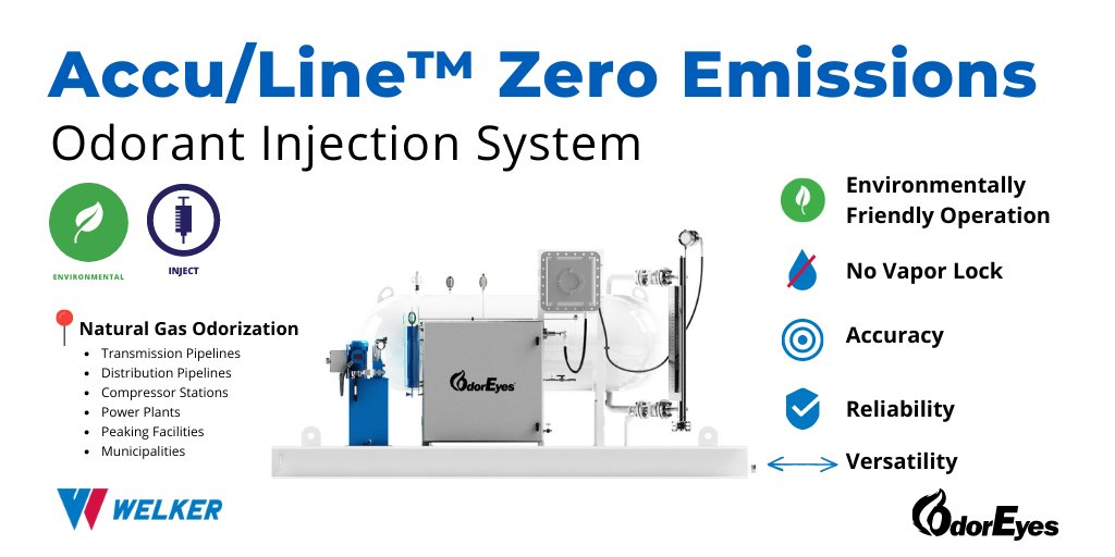 WelkerInc's tweet photo. Clearing the Air
Reduce methane emissions with Welker’s proven technology!
#Welker #OdorEyes #FeaturedFriday #NaturalGasIndustry #Odorization #ZeroEmissions
1/3 https://t.co/5CiXyC0aqk