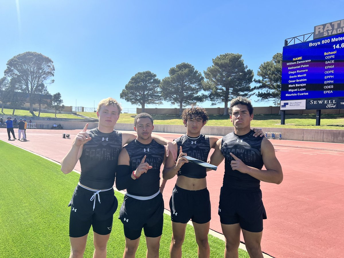 EpfranklinTf's tweet photo. 2023 Area Champions! 4x100m https://t.co/APsoIaewfX