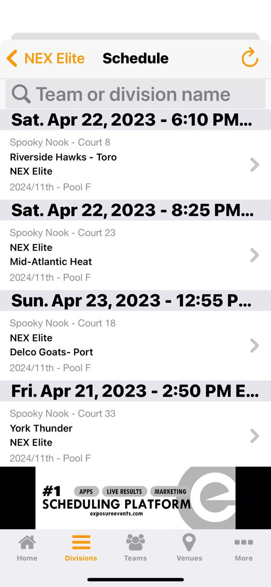 Great team win to start the tournament 44-38. 
Tomorrow games
6:10 pm Ct 8
8:25 pm Ct 23

College coaches these ladies play hard and are a talented group of fun players to coach hope to see you courtside ⁦<a href="/james_reen/">James Reen</a>⁩ ⁦<a href="/JeffTimberlake7/">Jeff Timberlake</a>⁩ ⁦<a href="/CoachKristenMcD/">Kristen McDonnell</a>⁩