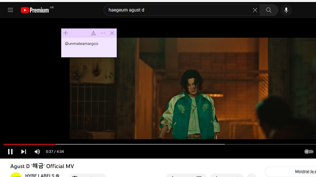 unmateamargoo's tweet photo. Que lindo es hacer stream tomando unos mates despues del trabajo y sin enterarme de nada que esté relacionado a otros fandoms 🧉💜

#Haegeum #HaegeumIsComing 
#AgustD_DDAY #AgustD #D_DAY 
#D_DayOUTTODAY #D_DAYIsComing https://t.co/uMs4gpsmHL