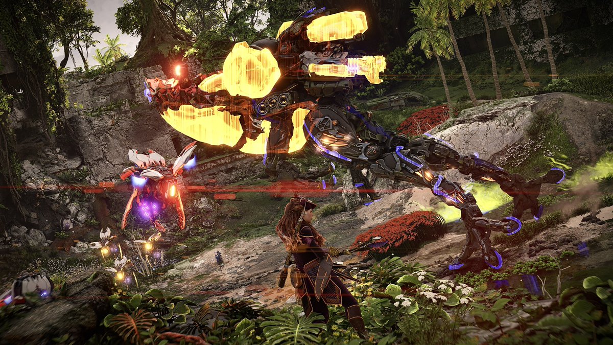 GermanStrands's tweet photo. In love with Horizon Forbidden West: Burning Shores 👀💙. #PS5 https://t.co/JEMfhzw2KX