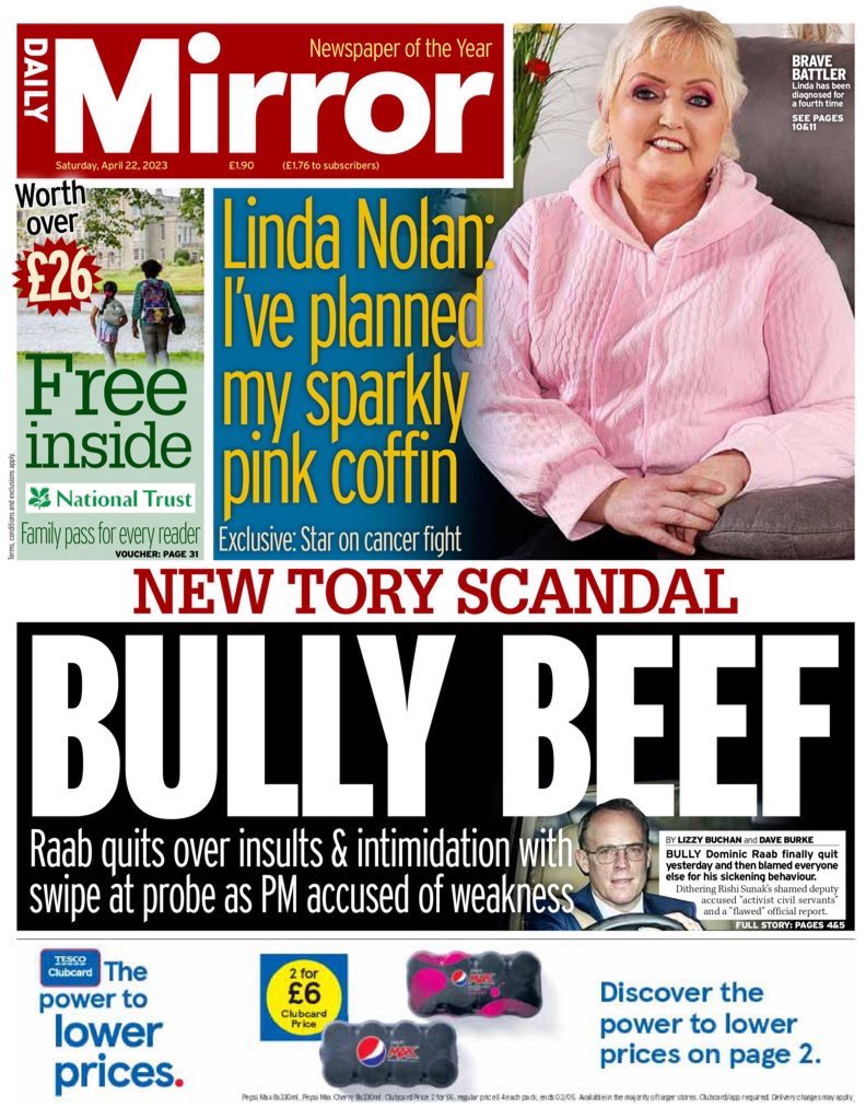 LindaNolan_'s tweet photo. One of my most emotional interviews to date, exclusively in tomorrow’s @DailyMirror ❤️📰 https://t.co/Pqo9FYcIvE