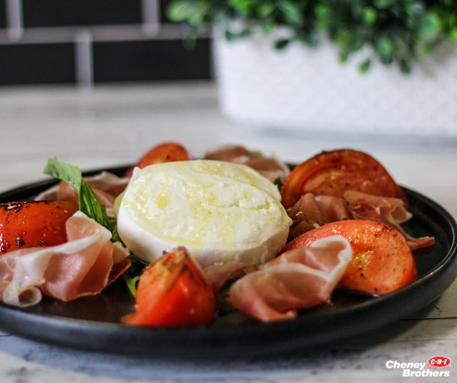 CheneyBrothers's tweet image. A simple, spring appetizer! 🍅

+ Vine Ripe Tomatoes 462040
+ Buffalo Mozzarella 10114650
+ Prosciutto di Parma 222098

#CheneyBrothers #TheCheneyWay #SpringMenu #Mozzarella #Prosciutto #Appetizers #Tomatoes #Food