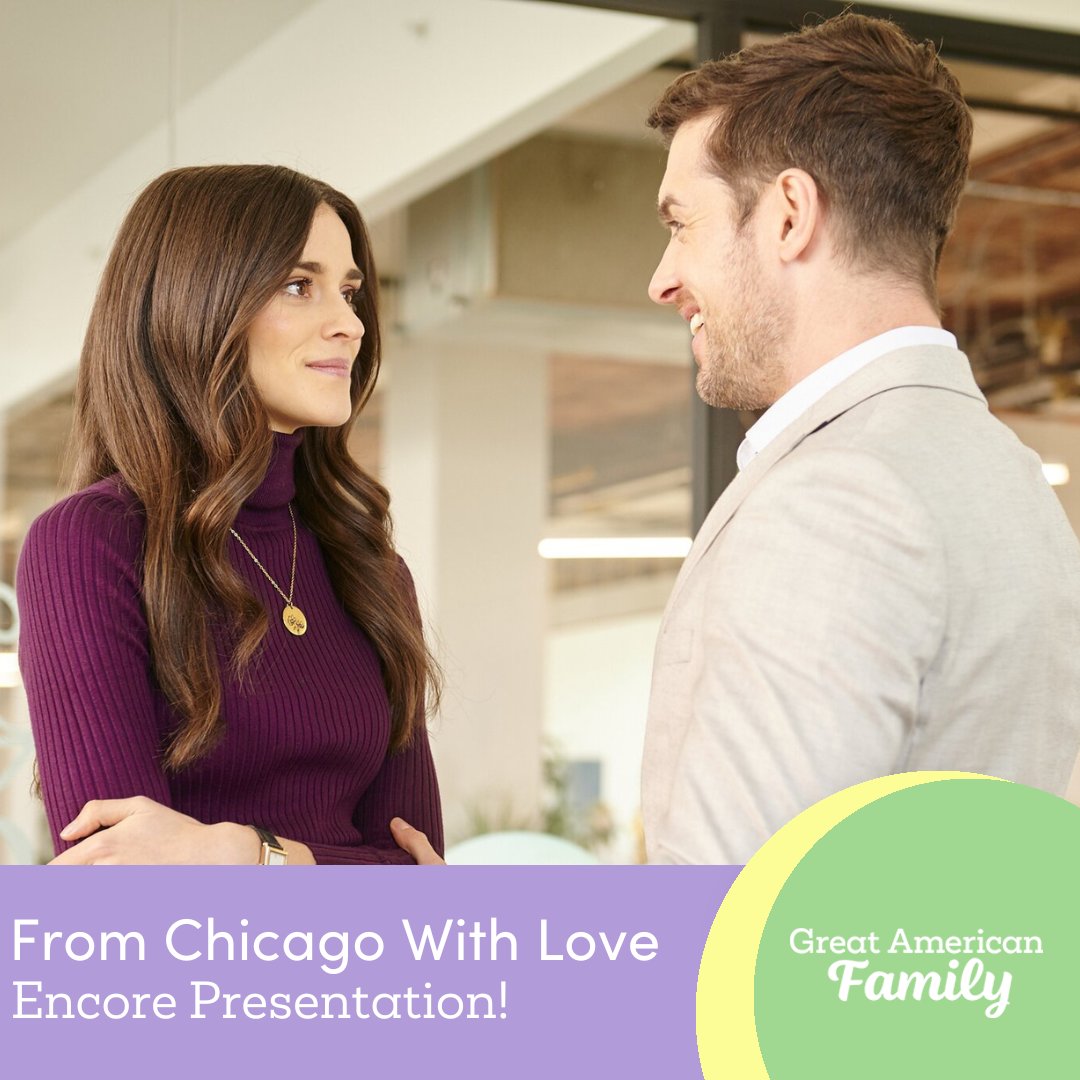 GAfamilyTV's tweet photo. #FromChicagoWithLove, a fun favorite starring @dan_jeannotte & @RebeccaLiddiard, STARTS NOW on #GreatAmericanFamily! #WelcomeHome #GreatAmericanSpring π· https://t.co/UcBQkUzNRE