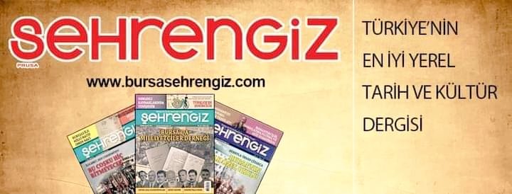 Bursa'nın yegane Tarih ve Kültür Dergisi ŞEHRENGİZ  iki ayda bir okurlarıyla buluşuyor...
#Bursa
#osmanlıtarihi
#cumhuriyettarihi
#bursakültür
#bursasanat
#eskibursa
#bursatarihi
#şehrengizdergisi