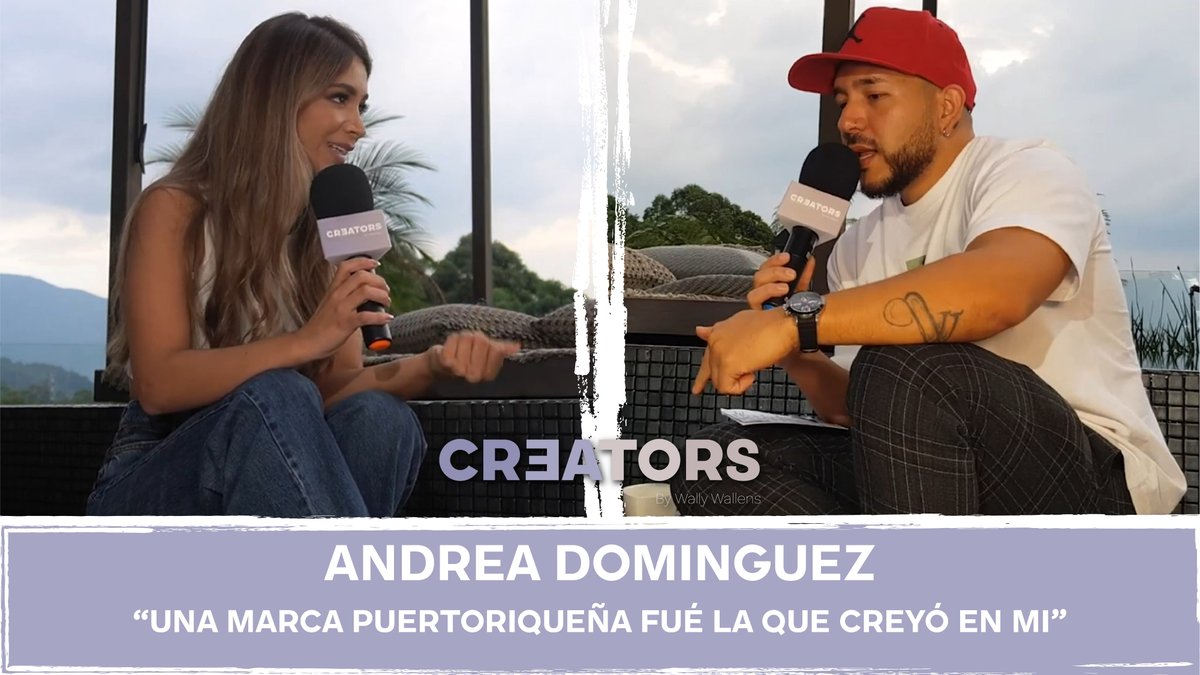 CreatorsbyWall1's tweet photo. Listen to "ANDREA DOMINGUEZ - "UNA MARCA PUERTORRIQUEÑA FUE LA QUE CREYÓ EN MI"" by Creators By Wally Wallens. https://t.co/gRqLAi7OLo https://t.co/4gyXocTU0T