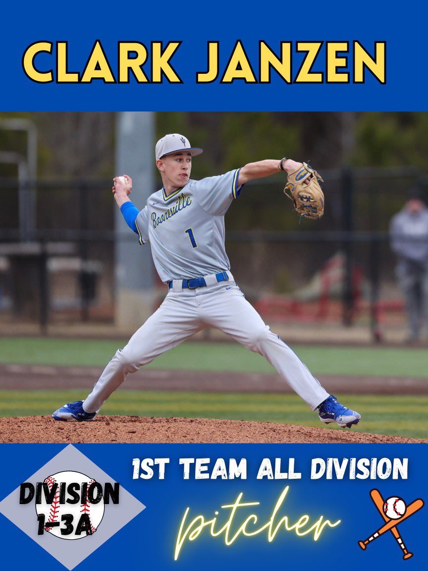 clark_janzen's tweet photo. I am honored to have been selected as a Division 1-3A  1st Team All Division pitcher @MnWill67 @willbrand14 @_Coach_McGregor @corleyreynolds9 @PBR_Mississippi @eastcoastbball @KyleFless @Cadekill9 https://t.co/Md7hz0owG7