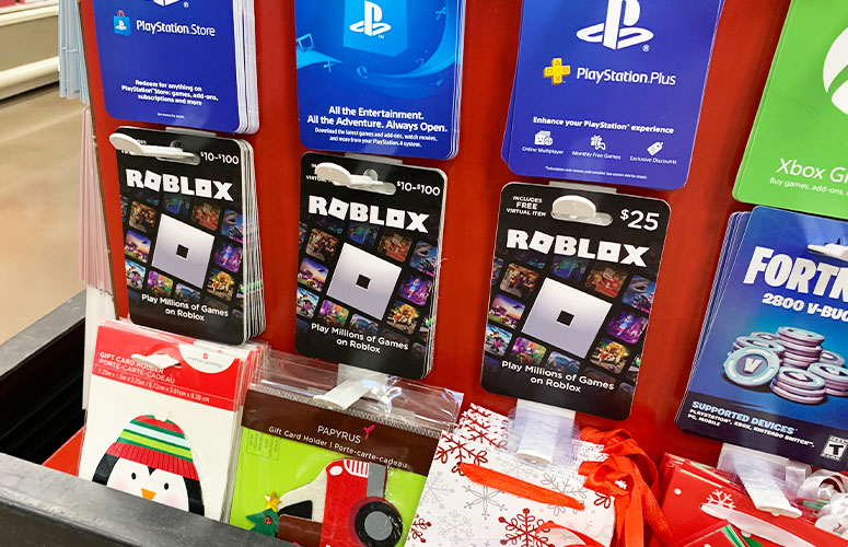 gift card roblox 25 reais