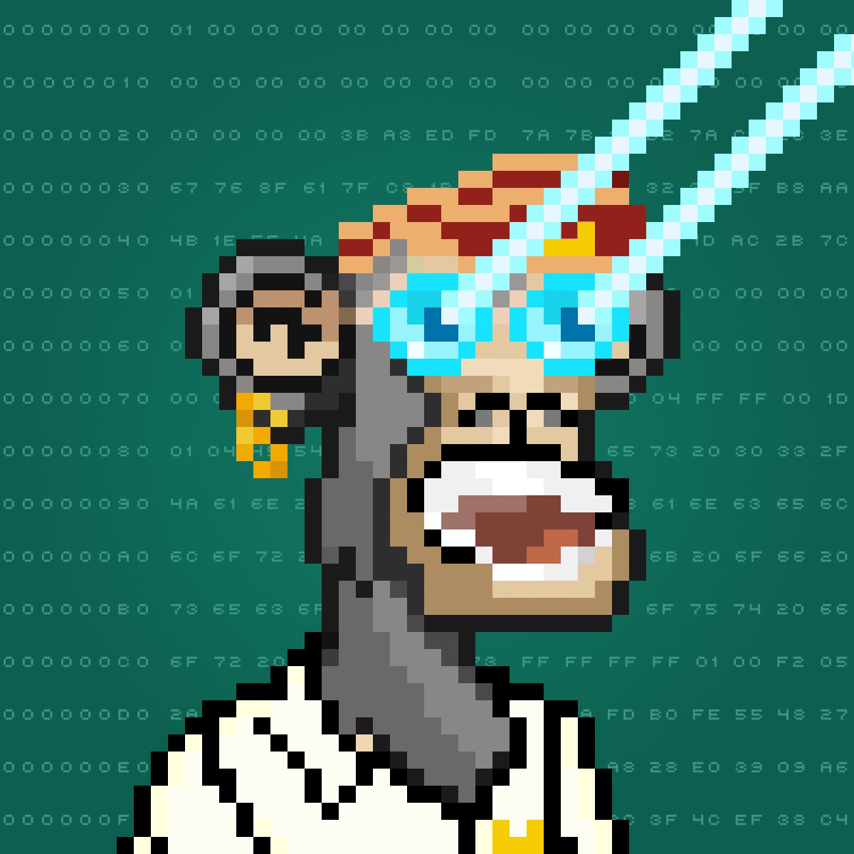 apes_pixelated's tweet photo. gm @sadecesarp ! have you missed the #TwelveFold? Our Ordinal Pixelated Apes Collection is a must-have for any #Bitcoin collector.
Each NFT features Bitcoin-related themes like FTX, stacking sats, and the infamous Mt. Gox hack.
#OrdinalPixelatedApes #OrdinalsNFTs #BAYC #PIXAPE https://t.co/1Em0Abt6Z2