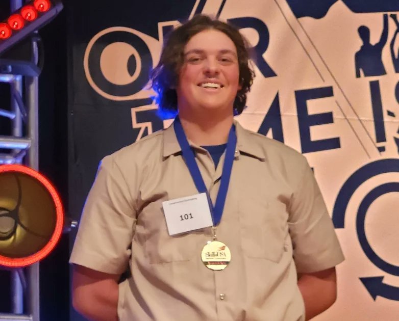 SCHS_CTE's tweet photo. NC SkillsUSA results: Congrats to Lucas S: 1st in Construction Estimating!Masonry Estimating: Zach P 3rd &amp; Lane Y 5th. Masonry I: Logan F 10th &amp; Mason D 8th. Great job competitors &amp; thanks to our advisors: James Reed, Mike Sims and Scott Settlemyre. @SkillsUSA https://t.co/1O53xCqWxy