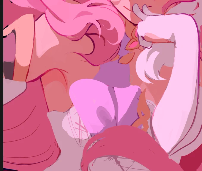 Also I'm still working on this I just can't figure out the pose for the other arm lmao 