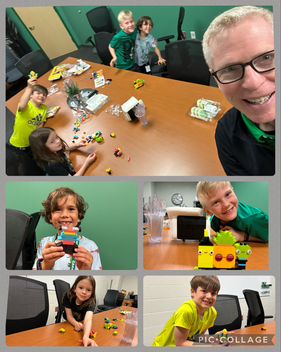 A special Friday with these awesome ⁦<a href="/WGESdragons/">Walnut Grove ES</a>⁩ for Create with Calvin time!  Thanks ⁦<a href="/WGESPTO/">Walnut Grove Elementary PTO</a>⁩ !!!
#theGrove #DragonProud #InspireExcellence