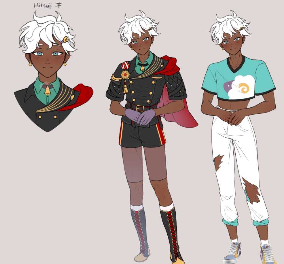 ReisuDesign's tweet photo. Progress of my #ObeyMe MC!

I do plan of making every outfit for him as they come out ingame (not sure if i would make them for every already existing, but probably)

Also this will be one of the samples for a Character Sheet service 👀

#ObeyMeNightbringer #obeymemc https://t.co/vbrVLx68iU
