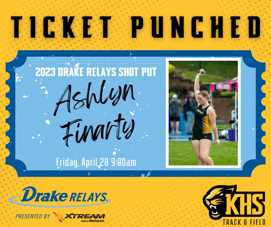 Check out our tentative qualifiers for the <a href="/DrakeRelays/">Drake Relays</a> next week!! Let’s fill up the stands with Panther fans to support these girls!!! They will be competing against the top 24 athletes in the entire state, regardless of class! #kcsdpride #iahstrk