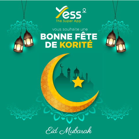 yess_app's tweet photo. Toute l'équipe de Yess APP vous souhaite une bonne fête de Korité
#korite#ramadan2022 #RamadanKareem #senegal #serviceadomicile https://t.co/ifQcXQ3tsj