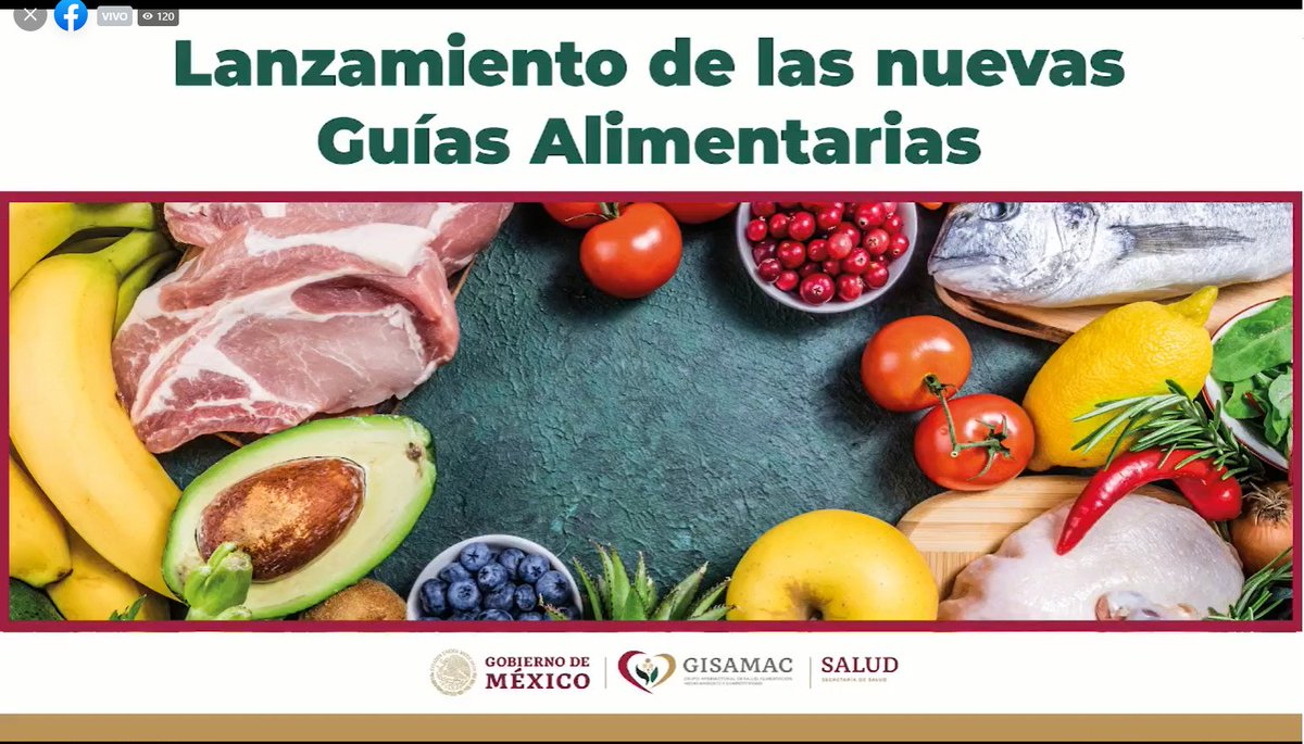 inspmx's tweet photo. Sigue en vivo la Presentación de las nuevas Guías Alimentarias para la población mexicana; plan de comunicación de riesgos y cambio de comportamiento

En vivo por el FB de la @SaludSPPS 

https://t.co/Auz9yZJVwu

Por parte del INSP, participan @abonvecchioa y @SBarquera (@1CINyS) https://t.co/NDPfZ38Vw3
