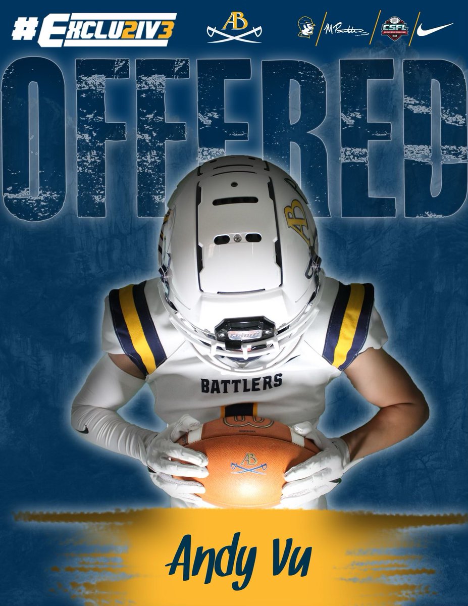 ahvu21's tweet photo. After a great talk with @Coach_Rothstein, I'm extremely thankful and blessed to have received an offer from @BattlerSprintFB. I'd like to thank my coaches, family, and friends for the support along the way.
@CoachDelaney_ @CoachWells22 @ophsfootball https://t.co/CfPyrmlHQP