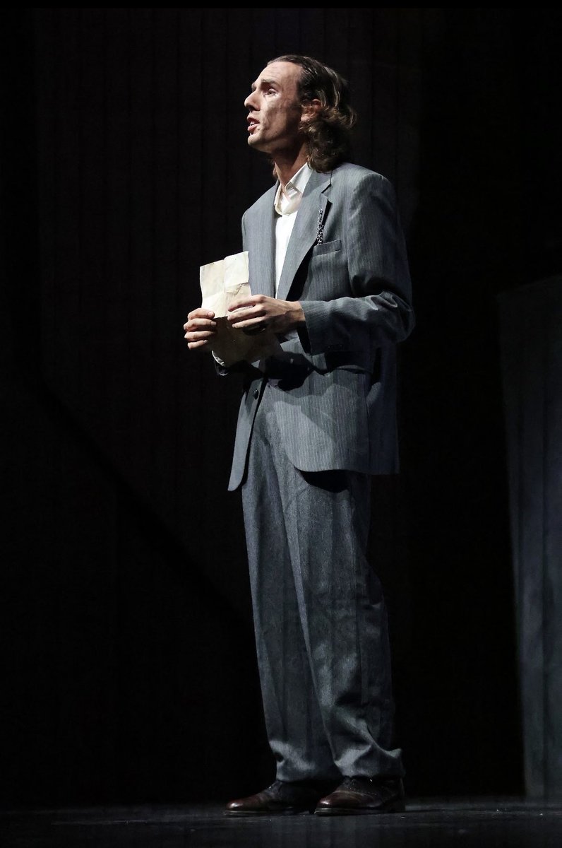 Major shout out to our very own Jaxon Drummond, who walked away with the Best Supporting Actor Award for his role as The Father in our One Act, Eurydice. Go Jaxon!