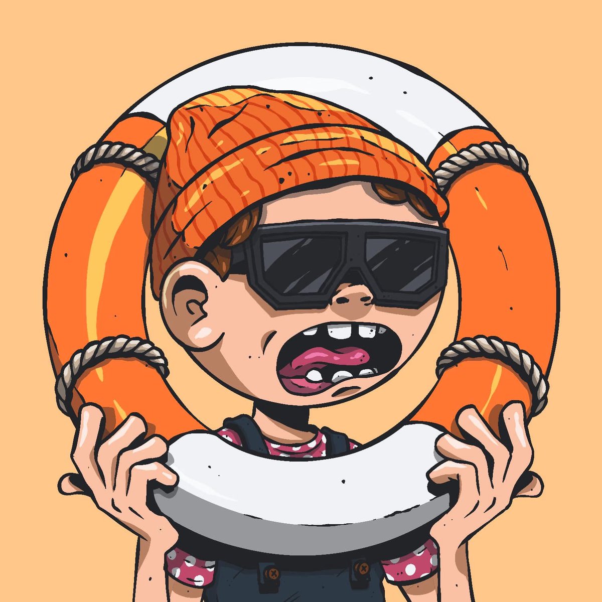 #NewNFT 🛟 Just picked up my 1st <a href="/SavedSoulsNFT/">🛟 Saved Souls 🛟</a>… who posed for this trait <a href="/OKBoomerDN/">OKBoomer DN 🇳🇿</a>? 🤔 #SavedSouls #NFTCommunity