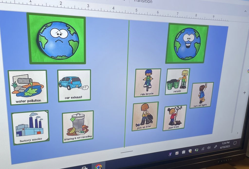 MsSuzet's tweet photo. Our kids learned about different materials they can recycle. We also discussed what is good for our planet and what isn’t. #EarthDay @WNYPS4 https://t.co/SWLpa9Wt5V
