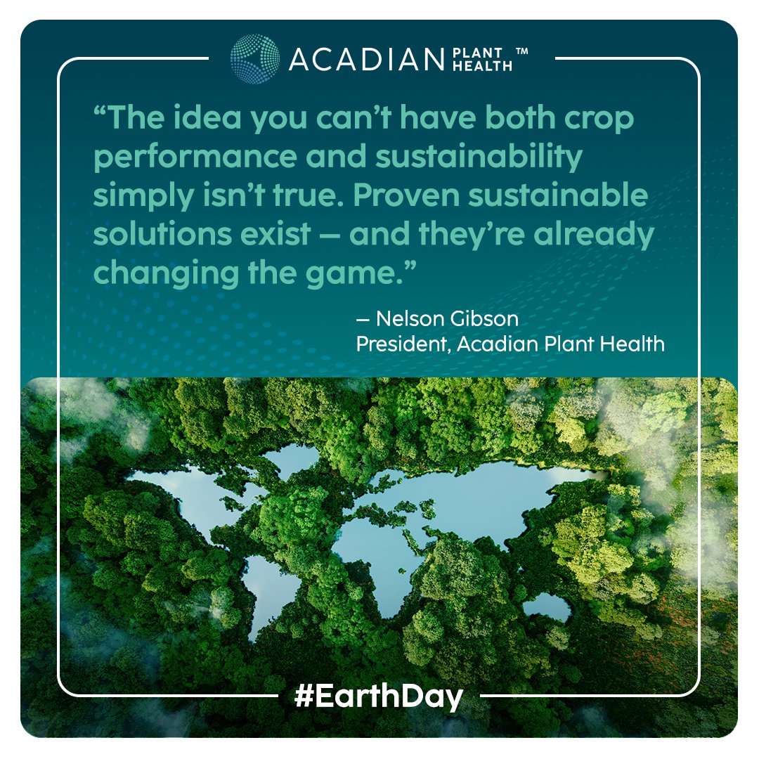 What made our president Nelson Gibson “go from a doubter to a complete believer?” In honour of #EarthDay, we’re sharing his op-ed on how biostimulants are “a win-win for the agriculture industry and the global food supply chain.” bit.ly/3n2xfHr #sustainable