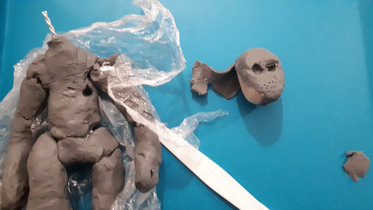 FilmmakerB0B's tweet photo. Digging through untouched boxes and came across my old stop motion armatures, in better nick than I thought they would be. Time to remove all the clay and foil and get them ready for the next stop motion project!!! #stopmotion #Armatures https://t.co/XVeNzxAy5i