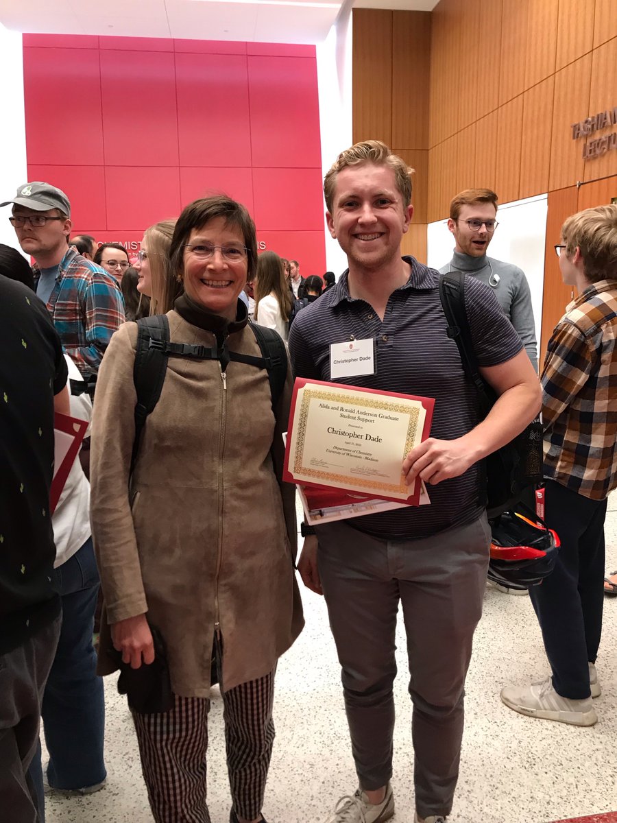 Katrina Forest (@ktforest) on Twitter photo Congratulations to our own <a href="/ChrisMDad/">Christopher Dade</a> for his <a href="/UWMadisonChem/">UW-Madison Chemistry</a> Graduate Student award, recognizing excellent, creative, and motivated research <a href="/UWBact/">UW-Madison Department of Bacteriology</a> Congratulations to our own <a href="/ChrisMDad/">Christopher Dade</a> for his <a href="/UWMadisonChem/">UW-Madison Chemistry</a> Graduate Student award, recognizing excellent, creative, and motivated research <a href="/UWBact/">UW-Madison Department of Bacteriology</a>