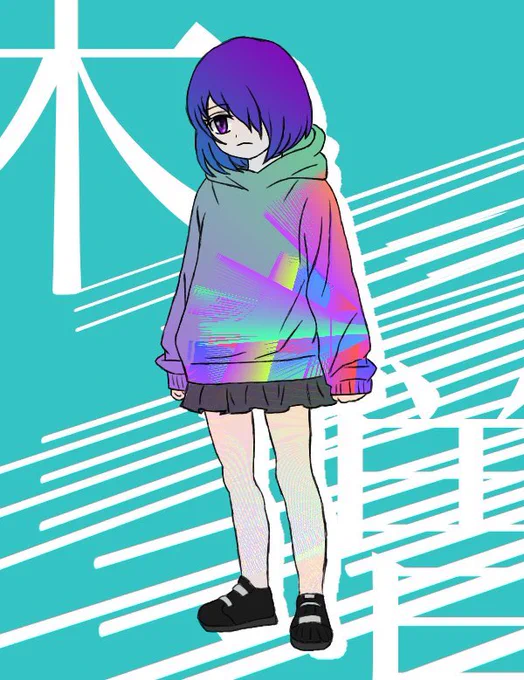 #あなたの紫色の作品を見せてくださいまぁあずきちですよねむえ〜 