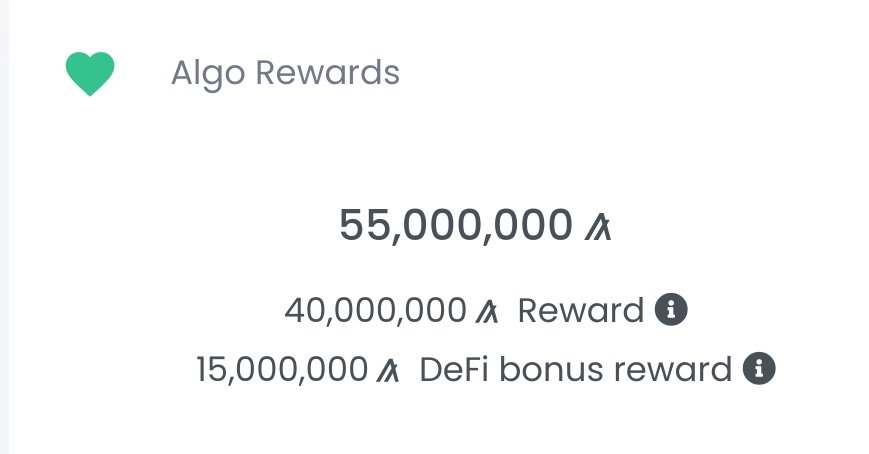 AlgorandBar's tweet photo. @EyeMDigital @neilstucky1 @Algodoodle @algofiorg There's also fewer overall rewards in this season 55M $ALGO total

But the proportion should still be significantly more given the reduced participation

Don't forget to vote 

https://t.co/tGtesvd89Y https://t.co/reFSHh1mZE