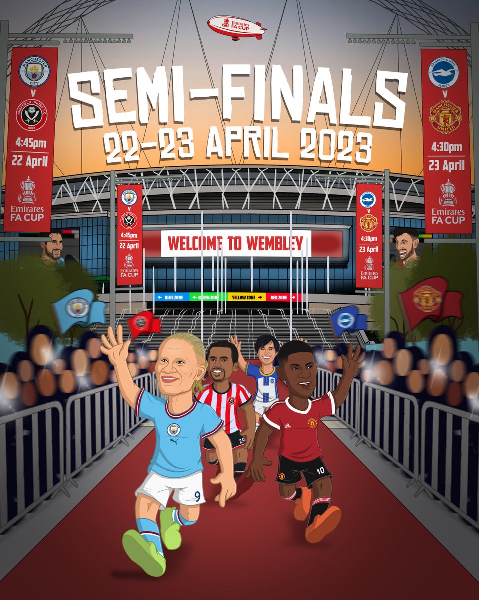 The red carpet of Wembley is well and truly laid out ⭐

Which of our #EmiratesFACup stars will strut their stuff this weekend?