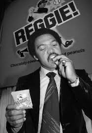 WallbangersClub's tweet photo. Reggie Jackson cracked another HR (4) and Roger Clemens (1-1) tossed a complete games as the @WallbangersClub beat Raleigh 4-2. Wild Bill Wright launched his 3rd HR and drove in 2. Reggie credits a certain candy bar for his recent success! #ReggieBarsπ« https://t.co/sdZsZYLaY0