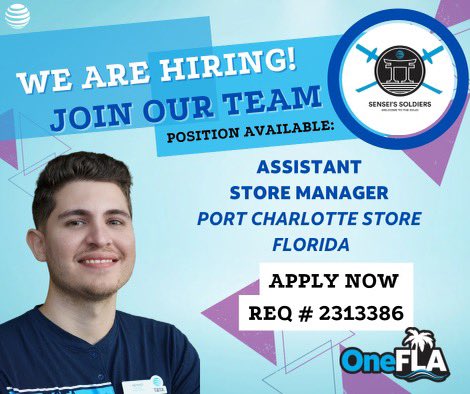 🔈Ready for career growth?! Looking for our next great leader to join the team at Port Charlotte‼️ <a href="/One_FLA/">OneFLA</a> <a href="/shawni777/">Michon Modeste</a>