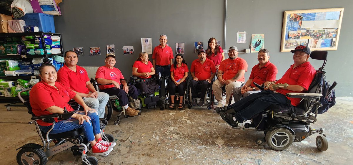 LivingHopeWA's tweet photo. Thank you for visiting Living Hope Wheelchair Association Adriana Perez, Harris County Administrative Coordinator

@HCSOTexas @LivingHope2005 https://t.co/hIMfFDBajg